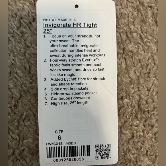 Lululemon invigorate HR Tight dark camo - Picture 4 of 7